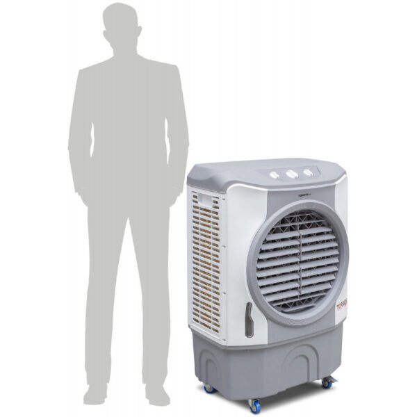 RAFRAÎCHISSEUR D'AIR ÉVAPORATIF PROFESSIONNEL MOBILE 4000 M³/H – Image 2