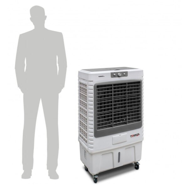 RAFRAÎCHISSEUR D'AIR ÉVAPORATIF PROFESSIONNEL MOBILE 8000 M³/H – Image 2